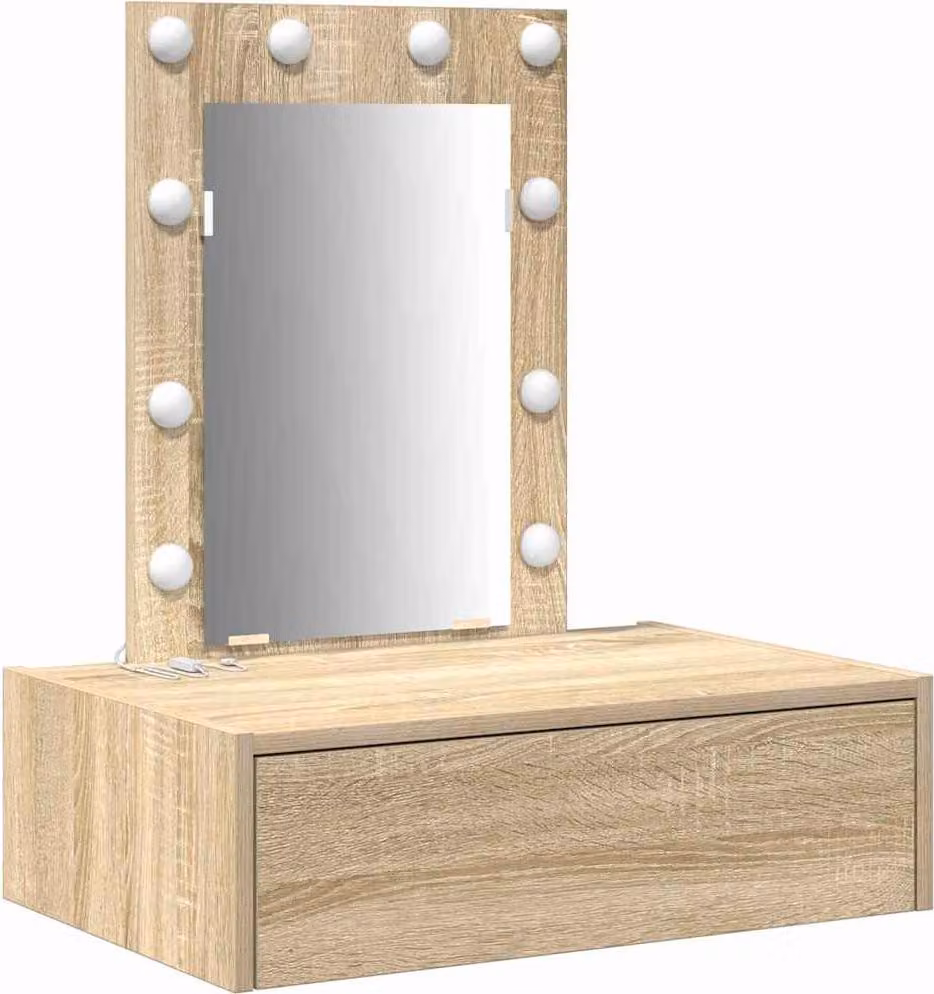 Tavolo da Trucco Marrone 60 x 40 x 70 cm Legno multistrato