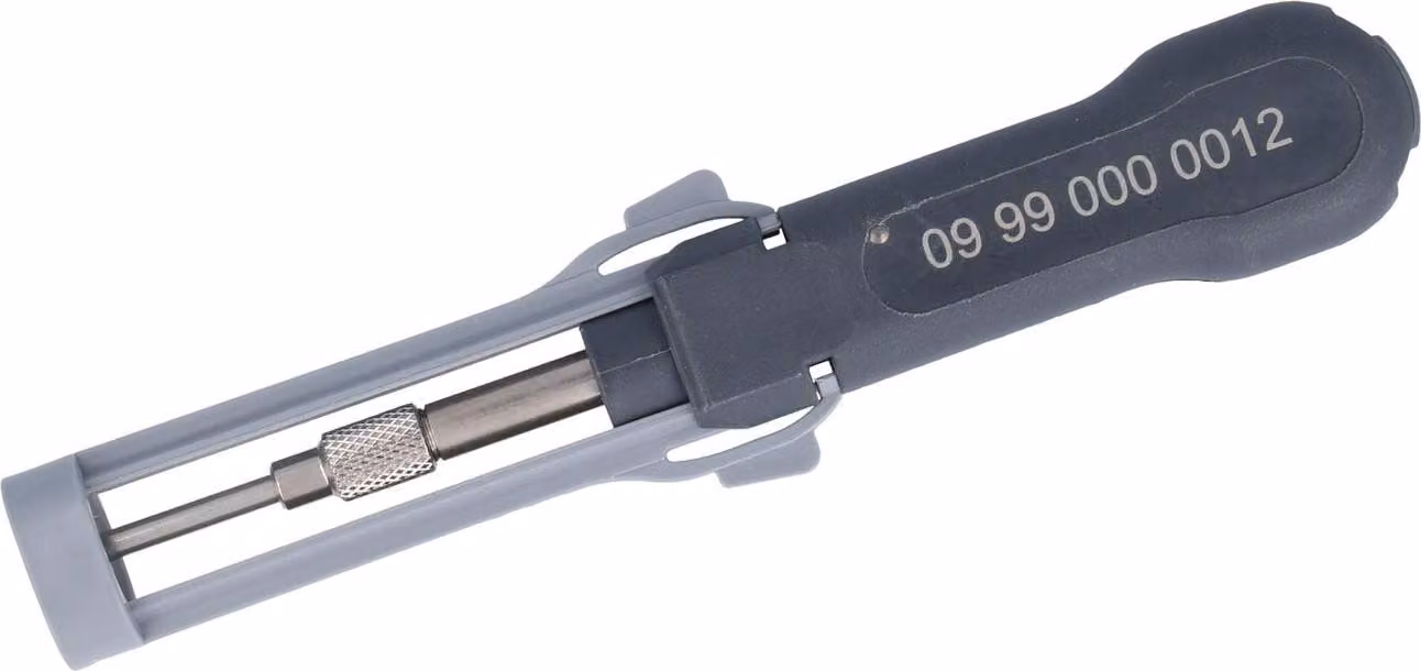 HARTING Attrezzo di smontaggio per tipo di contatto: contatto a crimpare D, sezione 0,14 mm² - 2,5 mm² / AWG26 - AWG14 - 1 pezzo