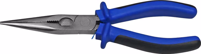 pinza mezzotonda diritta "telefono", lunghezza 200 mm