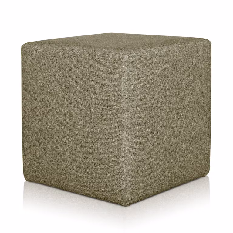Pouf Rubino 43 X 43 cm Verde