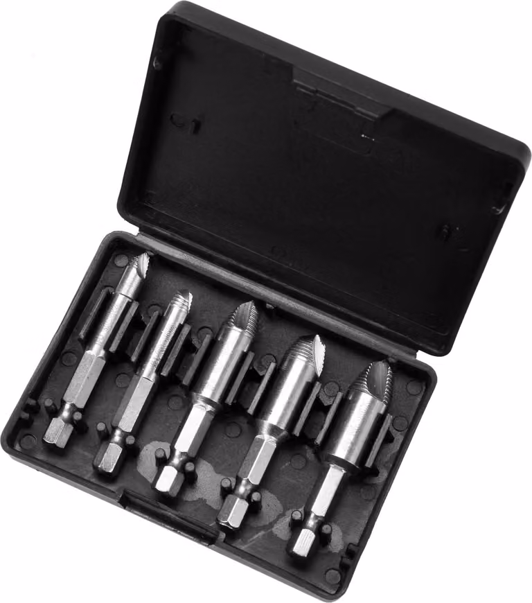 Set di estrattori per viti, 5 pezzi