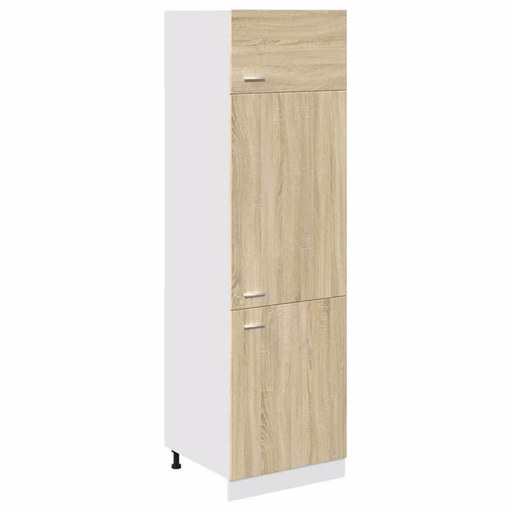 Mobile per Frigo “Lyon” Rovere Sonoma 60x57x207 cm
