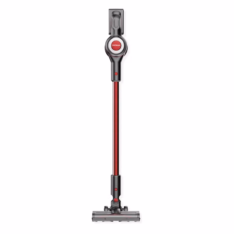 Dictrolux Aspirapolvere senza fili ciclonica Pure Sweep serie RS40B da 120 Watt, colore nero, con filtro HEPA lavabile e luce LED