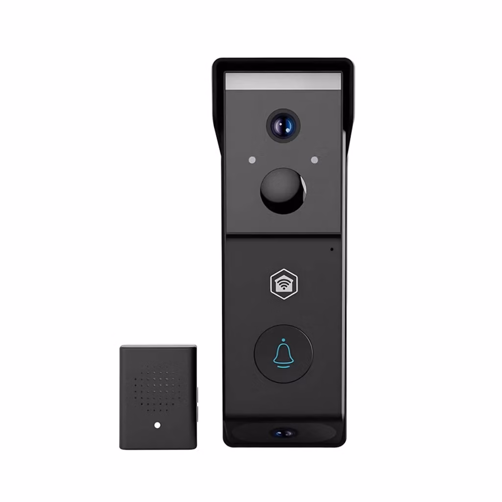 Videocitofono Wi-Fi Nedis con Doppio Obiettivo 4MP 2x 1080p, Visione Notturna e Certificazione IPX54, Nero – 2