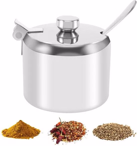 Cestello per erbe aromatiche in acciaio inossidabile lucido - ideale per le erbe aromatiche - 1 pezzo - lucido