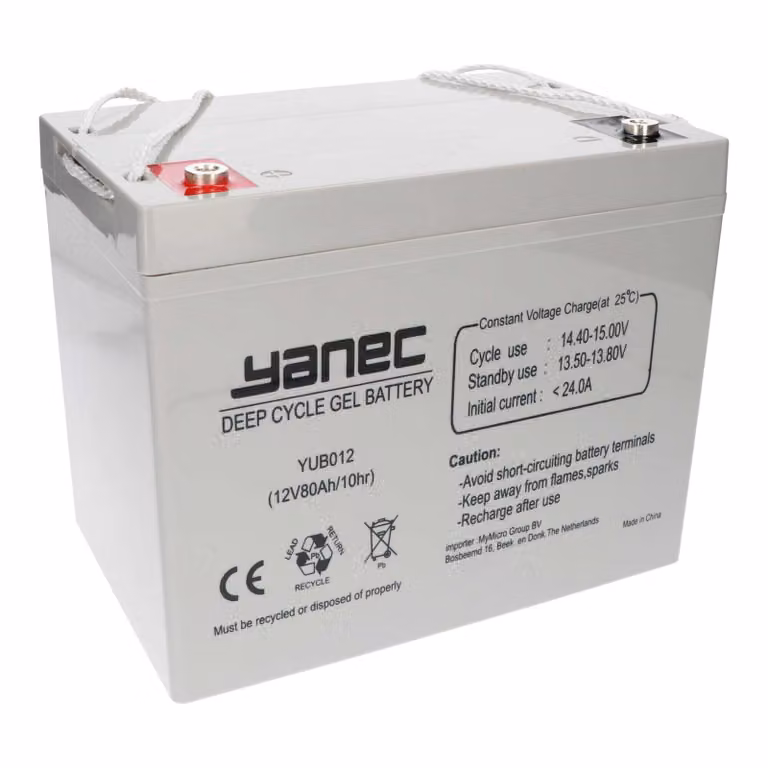 Yanec -Gel -Batteria 12V 80AH