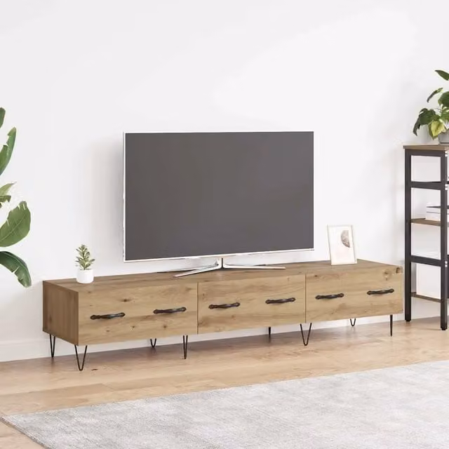 Mobile TV 150 x 36 x 30 cm rovere artigianale