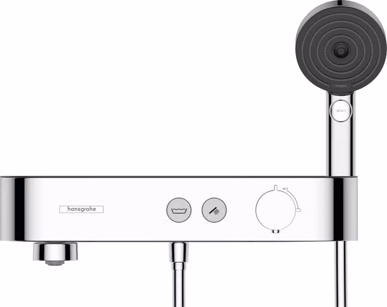 hansgrohe ShowerTablet Select thermostat de bain 400, apparent, 24340000, 24340000