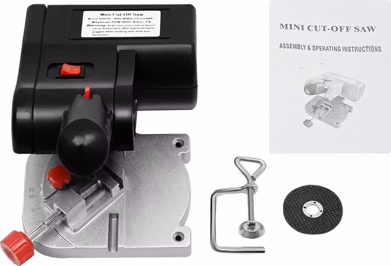 Sega da taglio, design compatto, alta velocità di taglio, nera