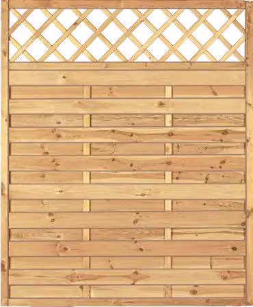 Recinzione massiccia T&J Maxi Ranki 150 x 180 cm