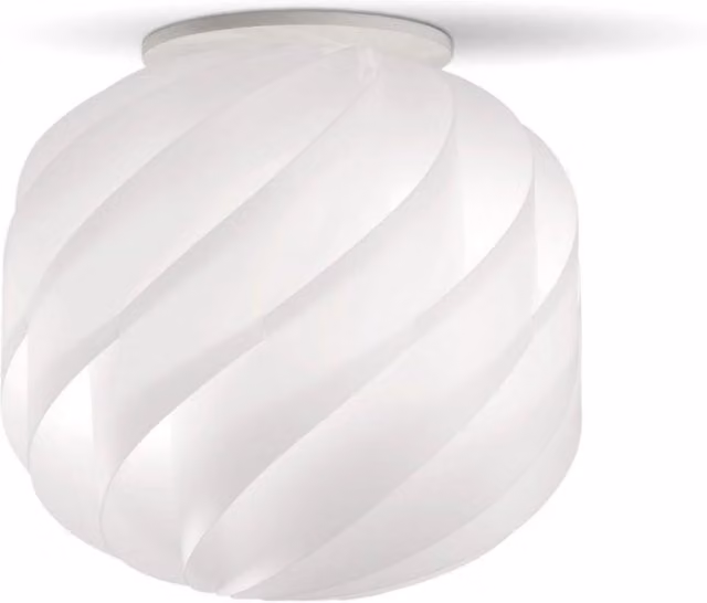 Plafoniera Bianco Cm. 25 x 24h