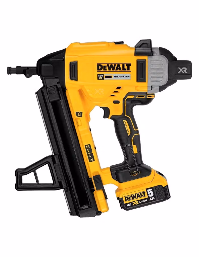 Chiodatrice DeWalt DCN890P2 Gialla con 2 batterie da 5,0 Ah e caricabatterie DCB115 in valigetta – 2