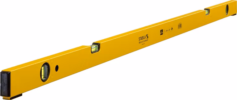 Livella metallica leggera Stabila serie 70 P-2-2 - precisione 0,5 mm/m - 115 - 200 cm 150 cm