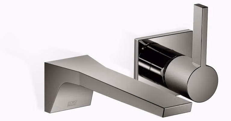 Dornbracht CL.1 Mitigeur monocommandé mural pour lavabo sans vidage, saillie 198mm, 36860705-19, 36860705-19
