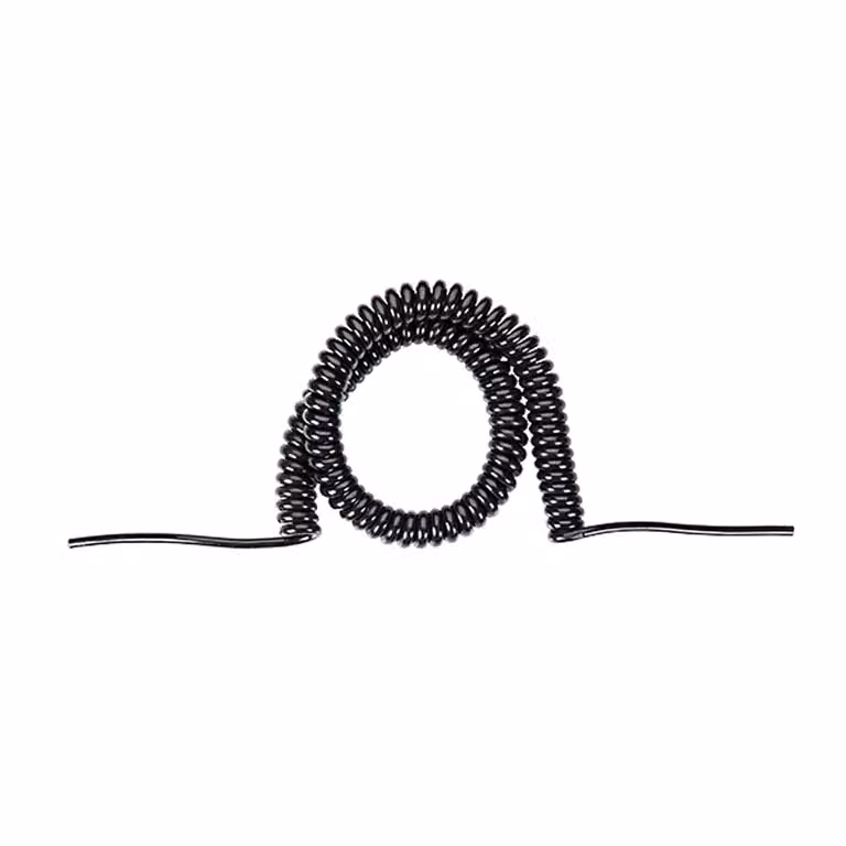 Cavo a spirale BACHMANN 3G1,5 nero 1,5-6 m, CS-YMH11Y-J