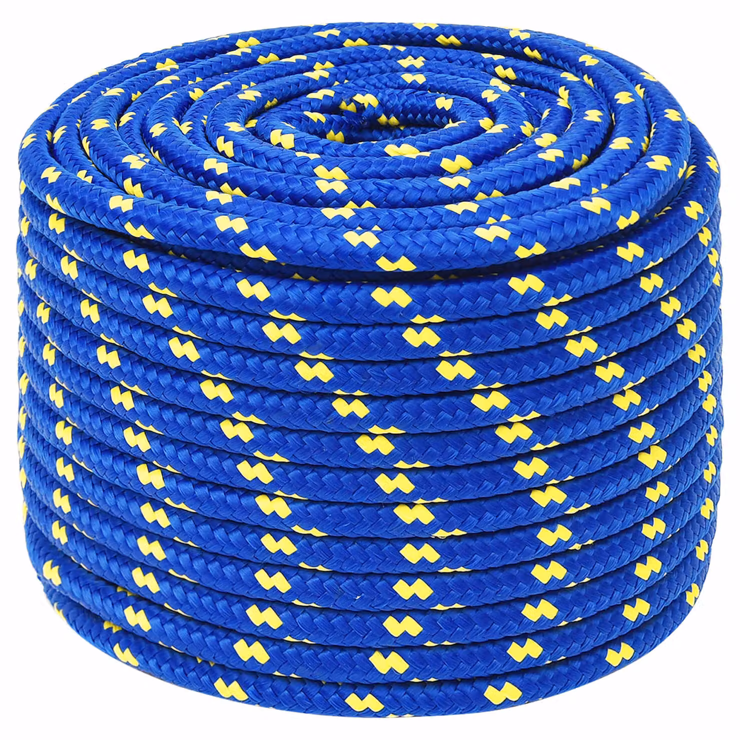 Corda multiuso vidaXL in plastica blu, diametro 12 mm, lunghezza 100 m