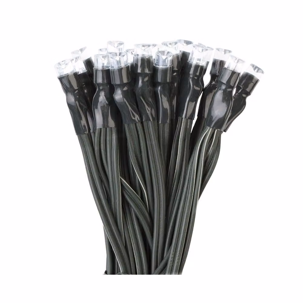 Catena luminosa a LED in Platinium Colore: Bianco scuro, Dimensioni: 55 m