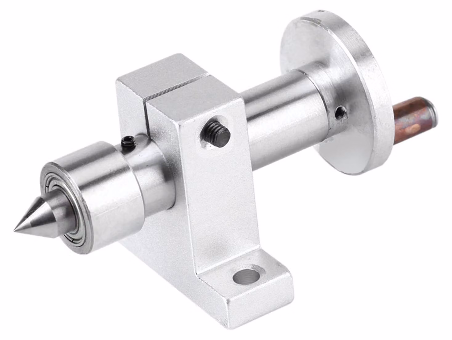Tornio - Mandrino autoserrante - Resistente e compatto - Ideale per tornitura e lavorazione - Elevata precisione - Adatto per progetti fai-da-te - Metallo