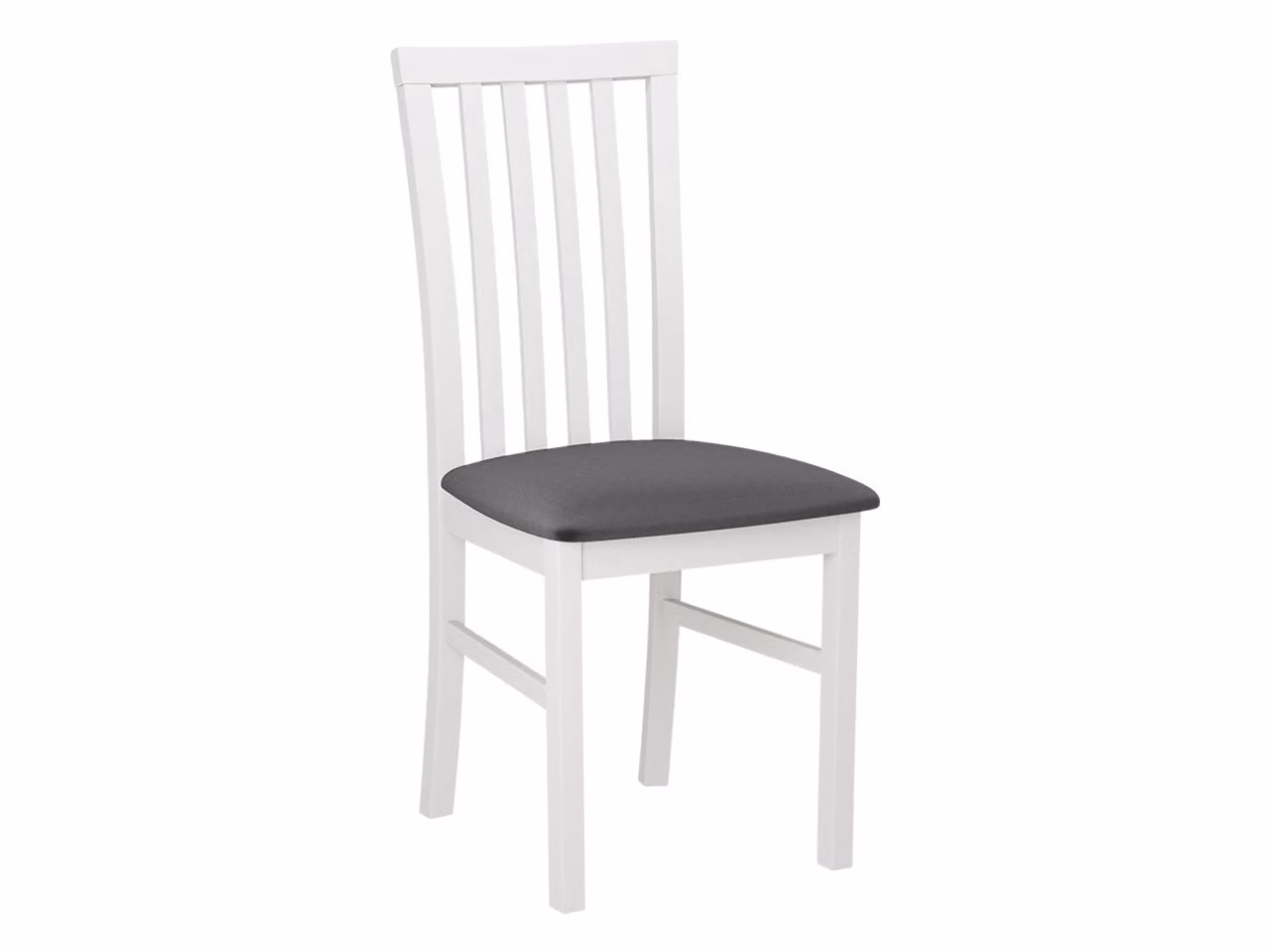 Sedia per tavolo da pranzo FRATONIA 1 - bianco / grigio scuro