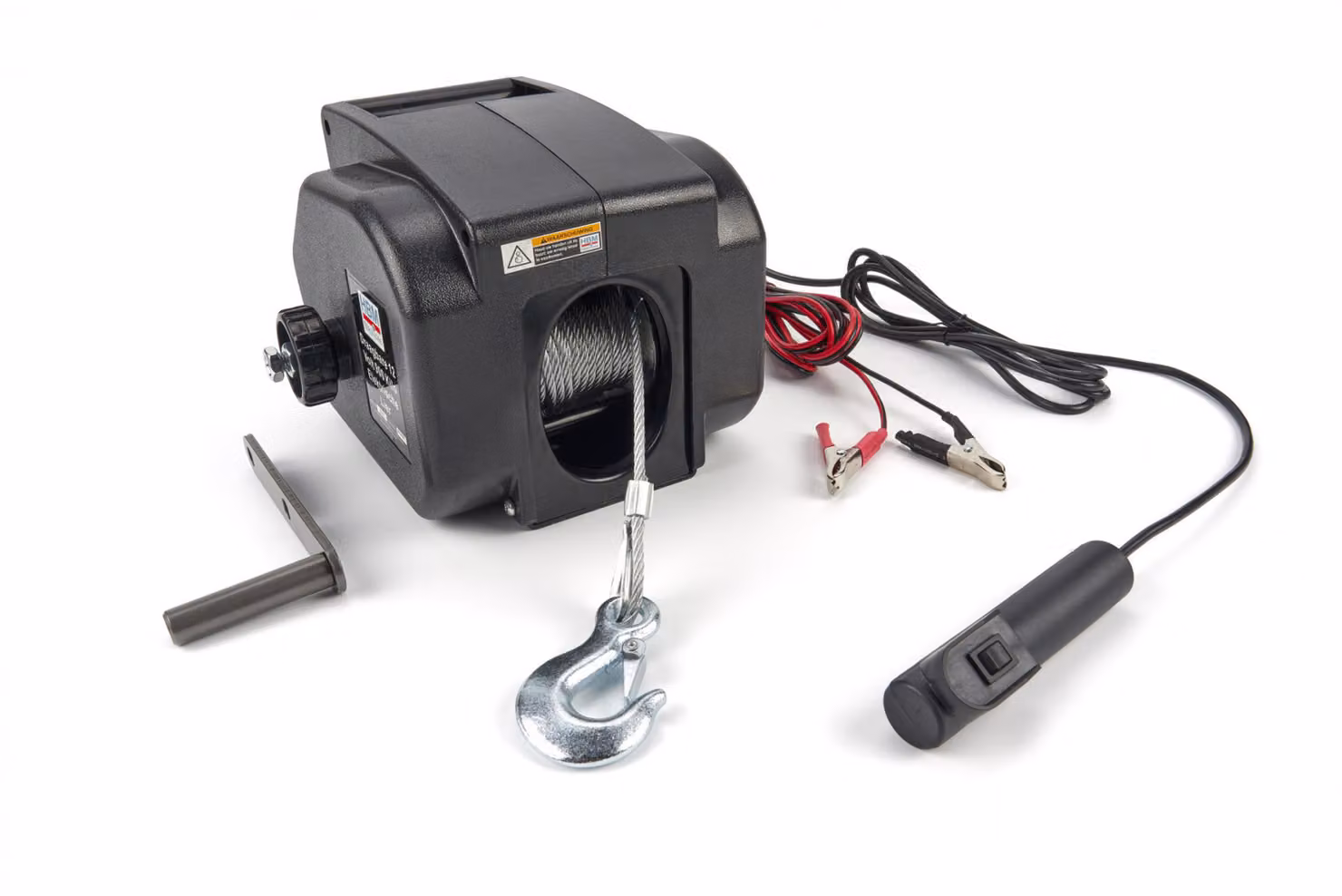 Argano elettrico a fune 12V 900kg HBM