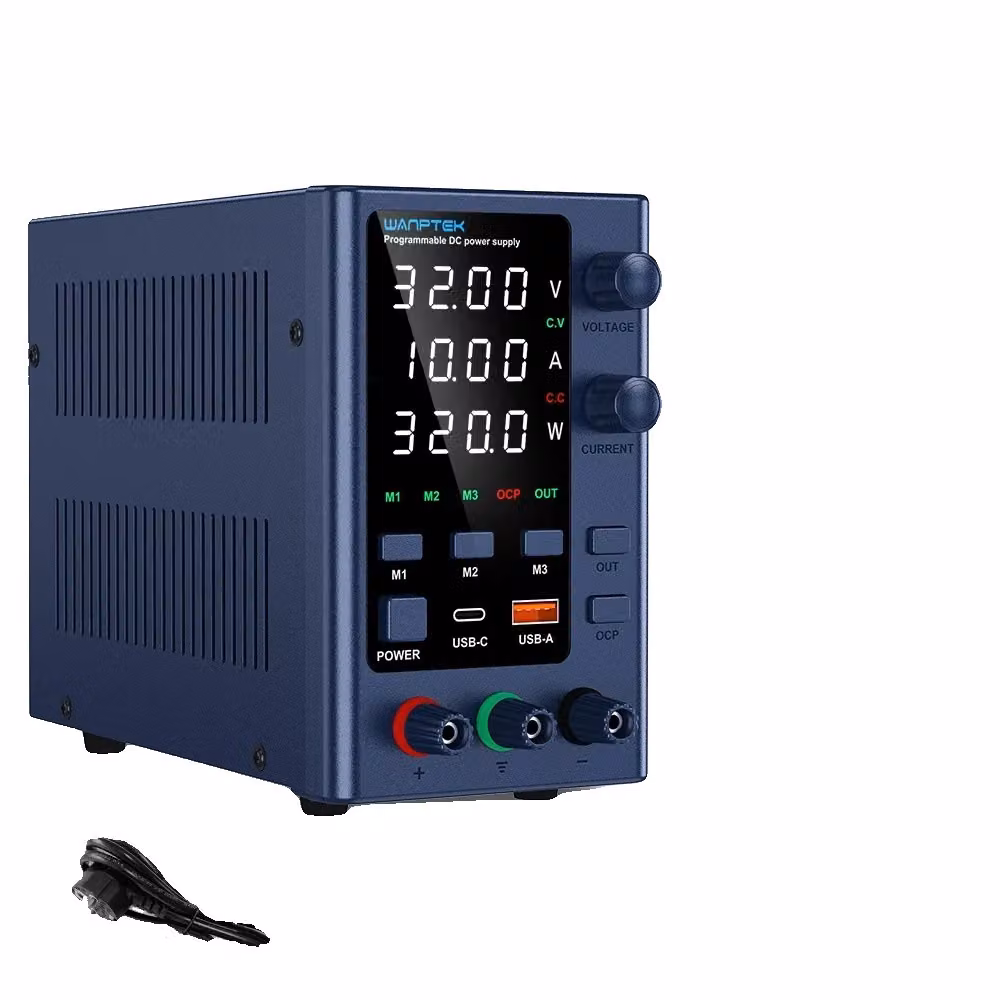 Alimentatore DC, tensione regolabile, display digitale, EPS3010 32V10A