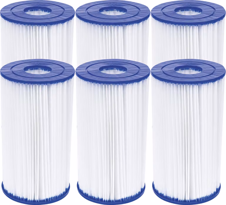 Cartuccia filtrante Flowclear™ formato IV 14,2 x 25,4 cm, set economico da 6 pezzi