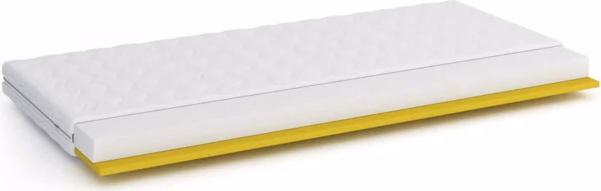 FURNLUX Materasso senza molle Visco Bianco 90x200cm / Hauptfarbe: Weiß / Dimensioni: 90 x 200 x 12 cm