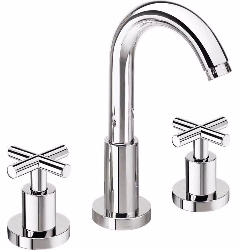 AXIA Miscelatore 3 fori per lavabo, cromo
