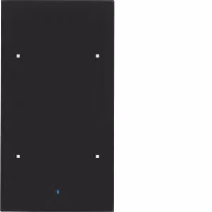 Berker 75142835 Sensore in vetro doppio Comfort, nero Sensore Berker TS