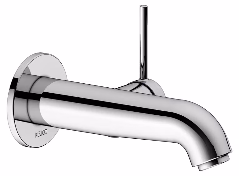KEUCO IXMO Soft Mitigeur monocommandé encastré pour lavabo, 165mm, rosace ronde, 59516010201, 59516010201
