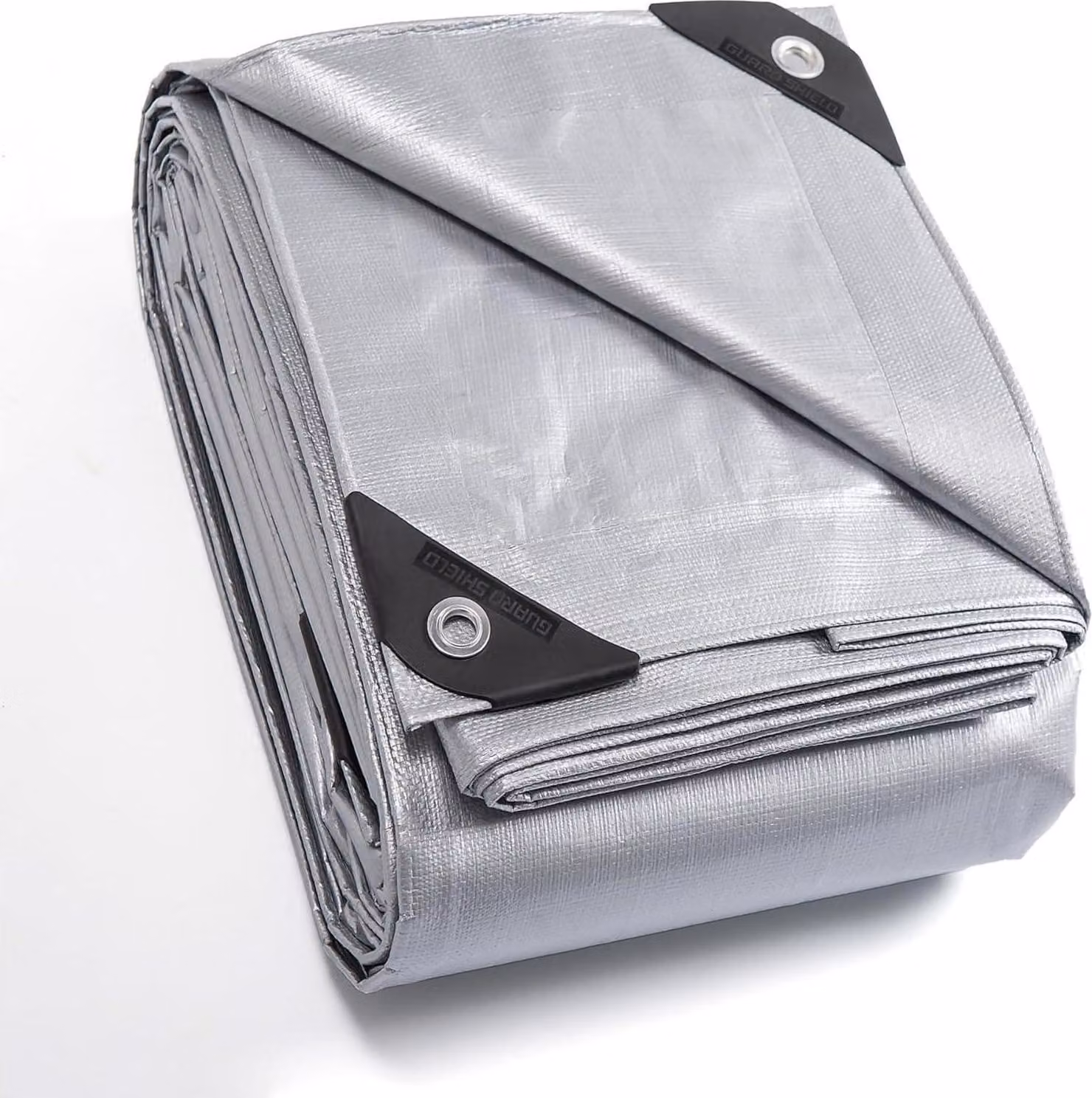 Telone GUARD SHIELD 3x4m Grigio impermeabile 160g/m² con occhielli Stabilizzato UV