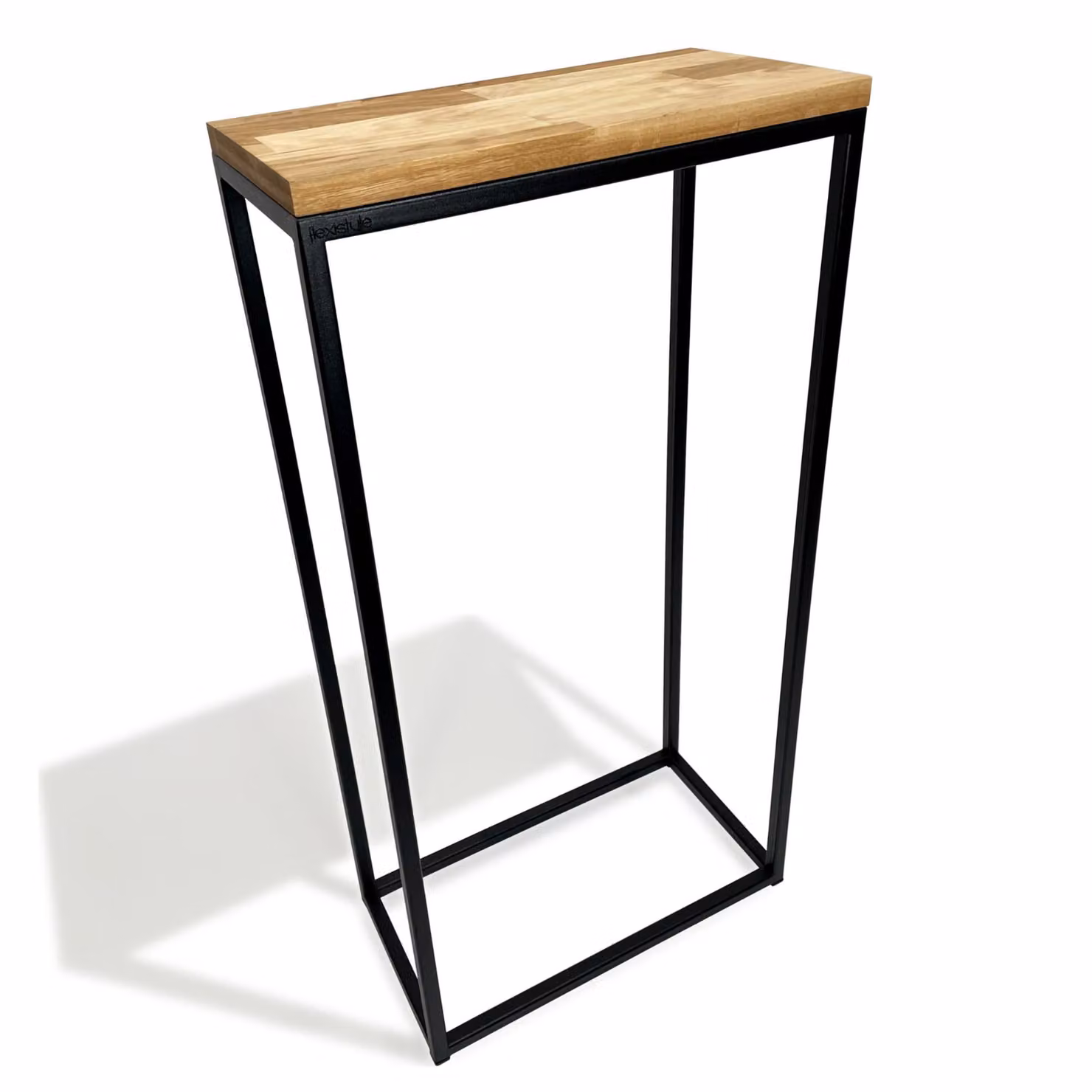 Consolle per mobili nera 40x80x20cm singola