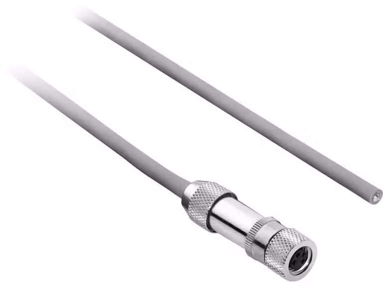 Cavo Schneider Electric per funzione di sicurezza STO su Lexium 32i, connettore femmina M8 e fili liberi, 5 m VW3M9405