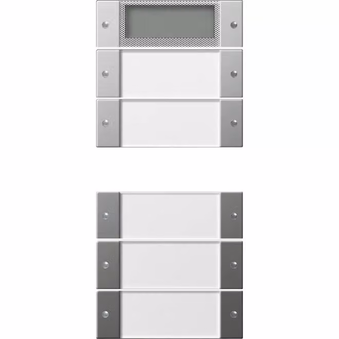 Set di pedali 5f Plus (2+3) Sistema BSF 55 Trasparente/Acciaio inossidabile 2145600