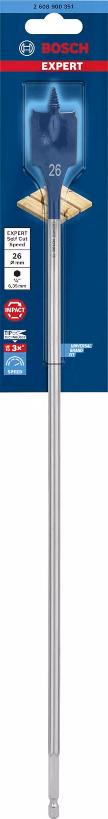 Trapano a colonna Bosch EXP SelfCutSpeed. 26x