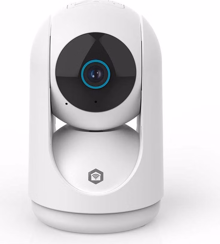 Telecamera Wi-Fi per interni, 3 MP HD, panoramica/inclinazione, visione notturna