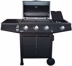 Barbecue a Gas GPL 3 Bruciatori + 1 Fornello 117 CMX52X101H. Lapillo