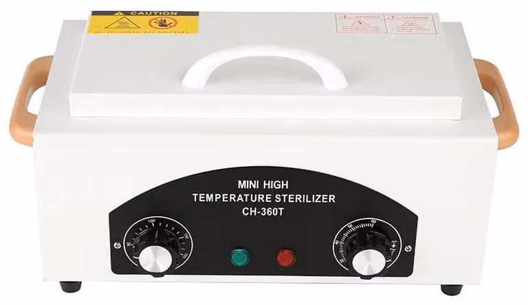 Sterilizzatore UV - Armadietto di sterilizzazione - 2,23 litri - 250 W - 220 V - Timer - Adatto per pedicure, tatuaggi e saloni di bellezza