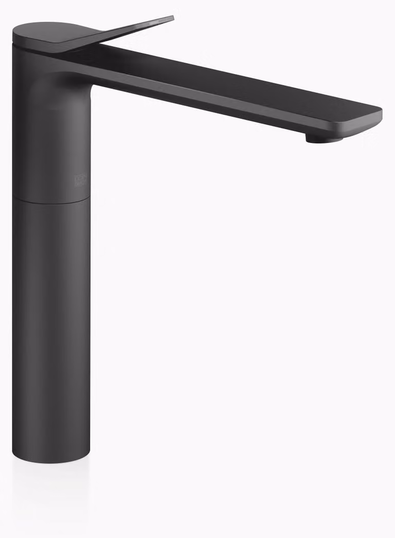 Dornbracht LISSÉ Mitigeur monocommandé pour lavabo avec pied surélevé, sans vidage, saillie 215mm, 33537845-33, 33537845-33