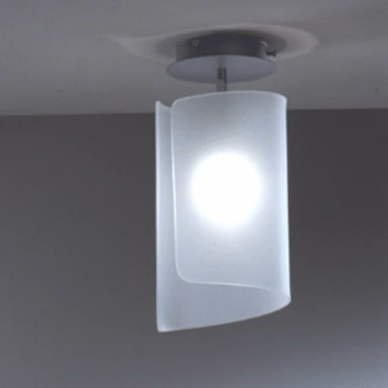 Selène Plafoniera soffitto PAPIRO, dimmerabile, Camera da letto, Metallo, Moderno, Plafoniera