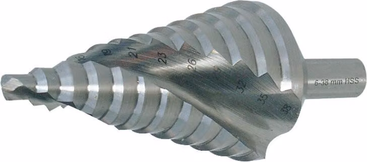 Punta a gradini professionale ABRABORO 4,0-30 mm HSS-G DIN1412C