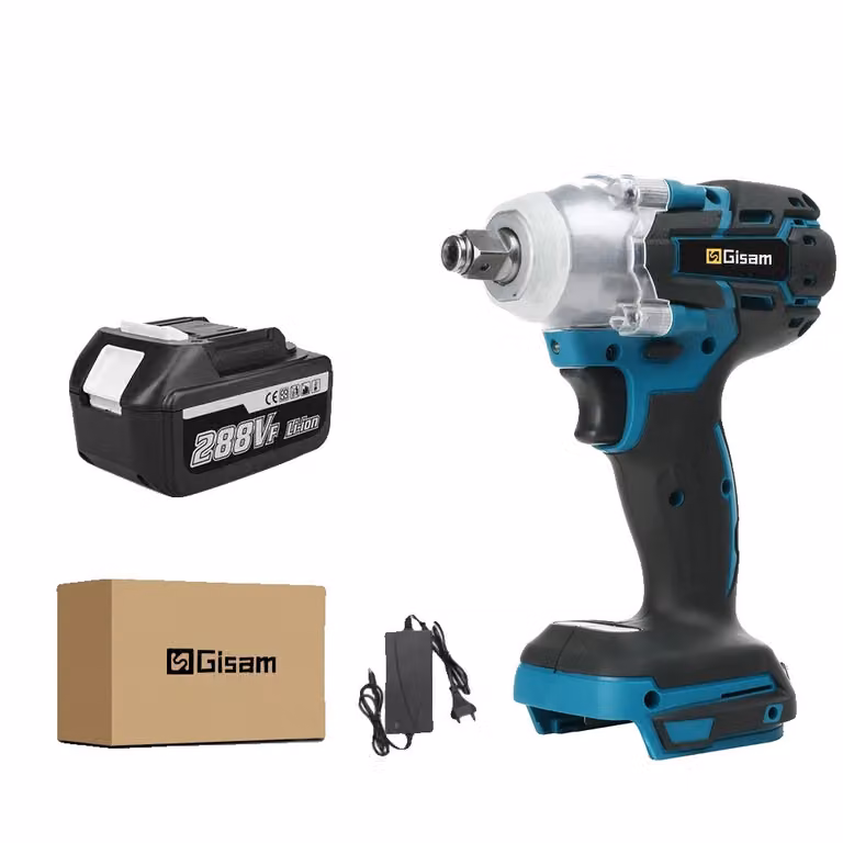 Avvitatore a impulsi elettrico a batteria, coppia 520NM, velocità 4200 giri/min, 1 batteria