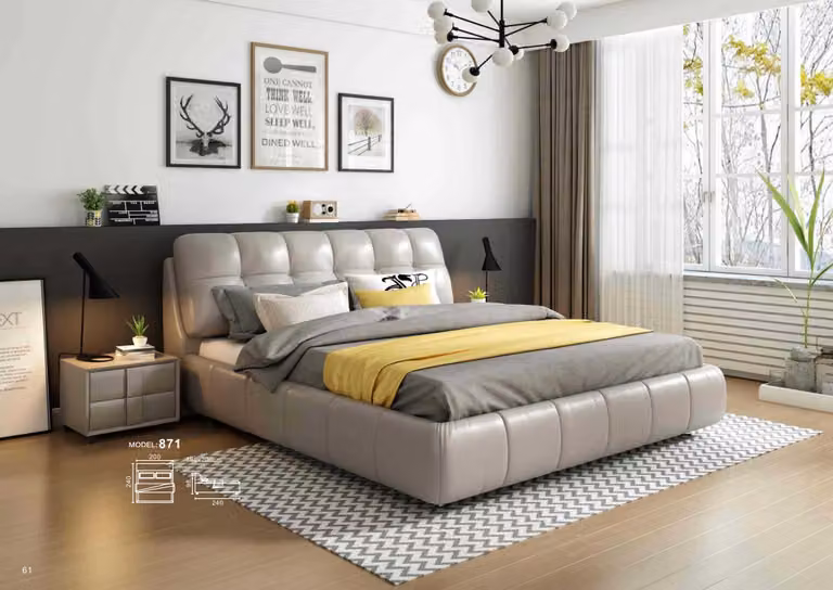 Bett Betten Doppelbett Schlafzimmer Ehe Polster Bett Doppelbetten 180x200cm