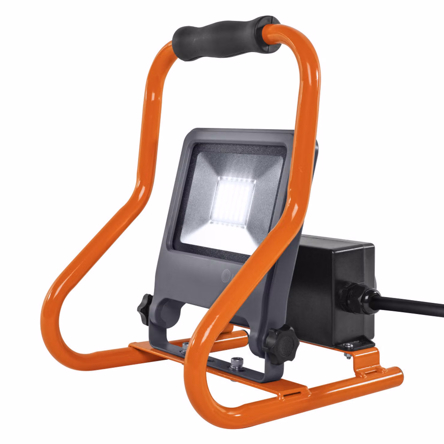 Apparecchio LEDVANCE per interni, WORKLIGHTS R-STAND SOCKET (GEN 2) / 30 W, 220...240 V, apertura del fascio: 120°, Cool White, 4000 K, materiale della custodia: alluminio/acciaio, IP44