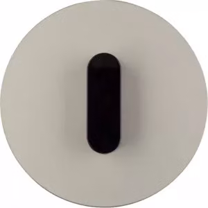 Berker 1001208400, Alluminio, Nero, Termoplastica, Berker, Lucido, R.classic, 80,7 mm