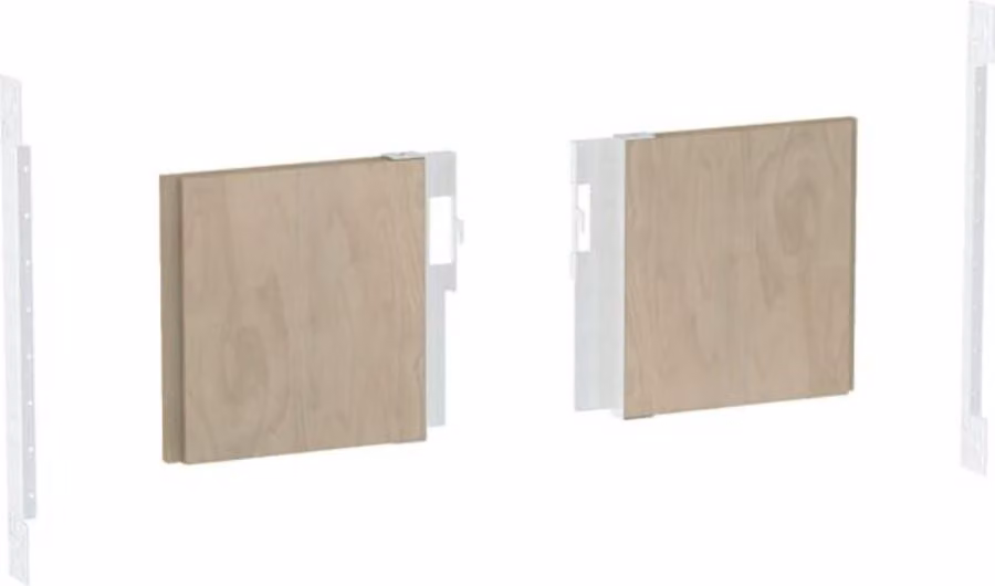 Geberit Duofix, plaque de montage pour WC avec armoire inférieure, une robinetterie WC centrée, 75cm, 111.952.00.1, 111.952.00.1