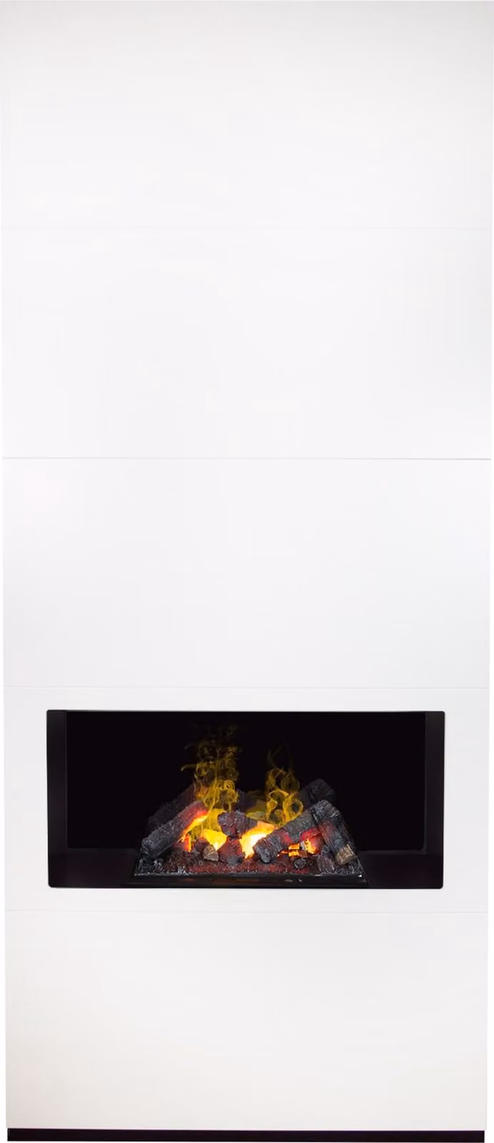 Xaralyn Wasserdampf-Kamin - Ambiance ECW - legno bianco - con telecomando - Camino elettrico decorativo Opti-Myst - Modello 600 - Divisore di ambienti