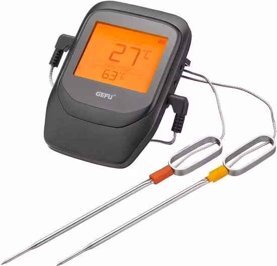 Termometro Grill con 2 Sonde - Termometro per BBQ e Cucina per Carni
