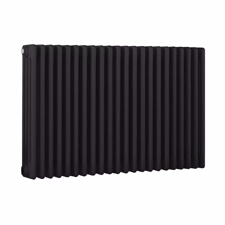 Radiatore Orizzontale a Colonne (4 Colonne) 600mm x 1010mm - Nero (Midnight Nero) - Regent