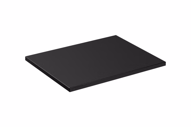 Piano Lavabo Nero 60 Cm Opaco Moderno Per Lavabo